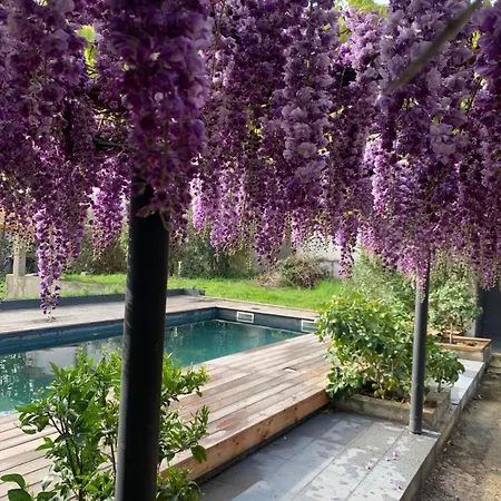 Дом отдыха Maison La Glycine Domaine Viticole De 1 A 8 Personnes